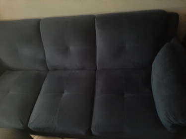 Almost New Sofa 1 Piece (blue)