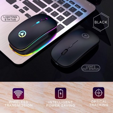 Wireless Rechargeable Optical Mouse