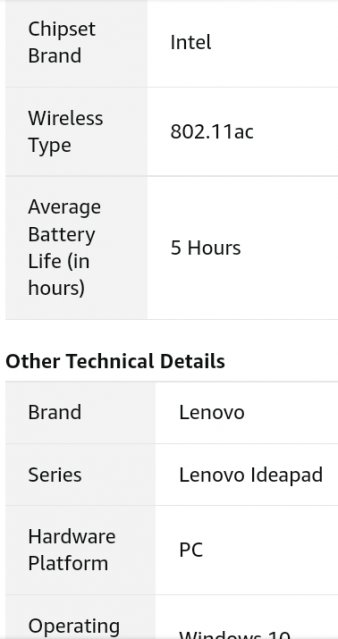 2019 Lenovo Idea Pad 330 15.6