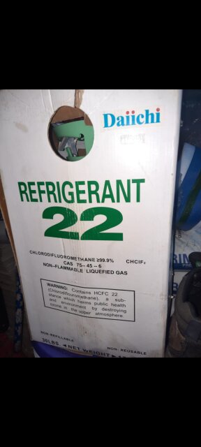 Daiichi Refrigerant 22  30lb