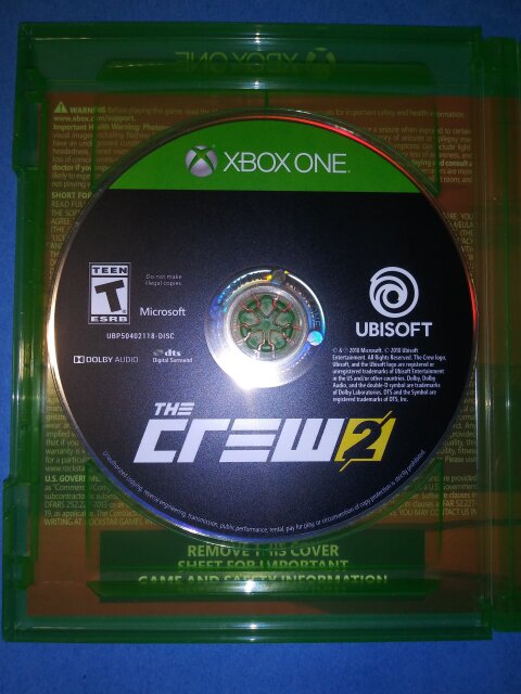 Xbox One, One X Game Cd New And Clean