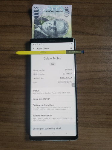 Samsung Note 9