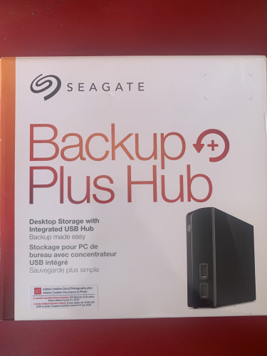 6TB Seagate Backup Plus Hub Desktop External Hard 