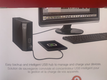 6TB Seagate Backup Plus Hub Desktop External Hard 