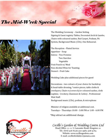 Affordable Wedding Packages In Jamaica
