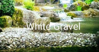 White Gravel For Landscaping 