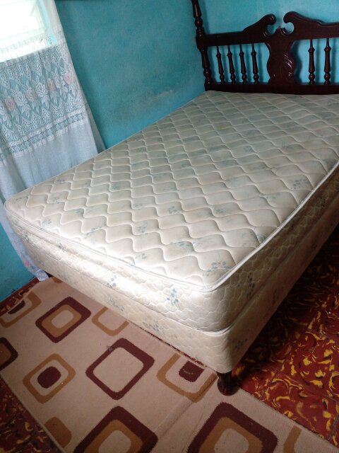 Double Bed Base And Mattress