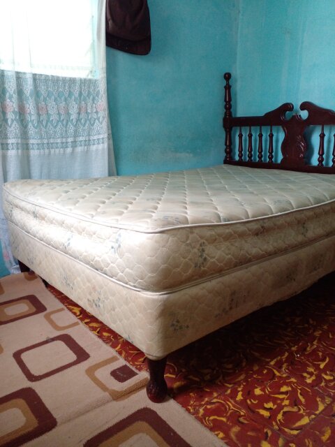 Double Bed Base And Mattress