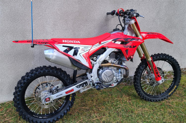 Used 2021 Honda Dirt Bike Motorcycle CRF 450R