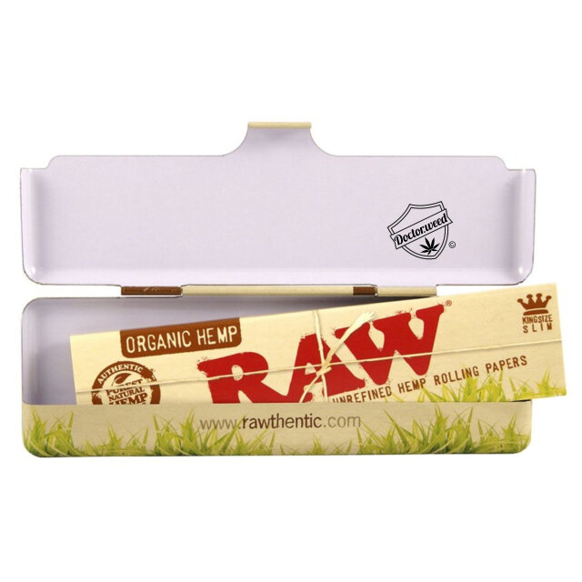 Raw Organic Metal Paper Case