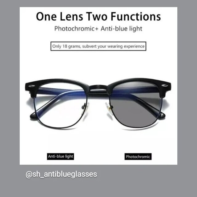 Anti-blue And Anti-Transition Glasses