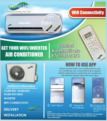 Wifi Inverter Air Conditioners, Low Prices