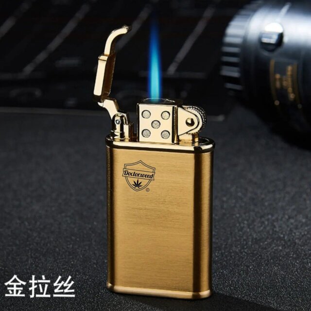 Blue Flame Lighter Metal