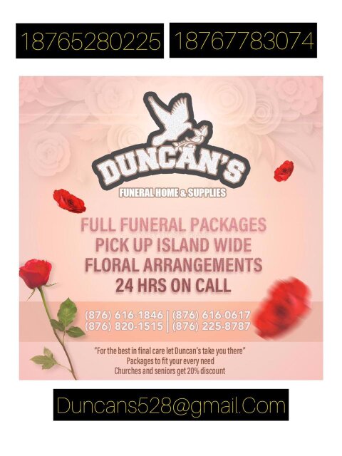Duncan's Funeral Home & Supplies