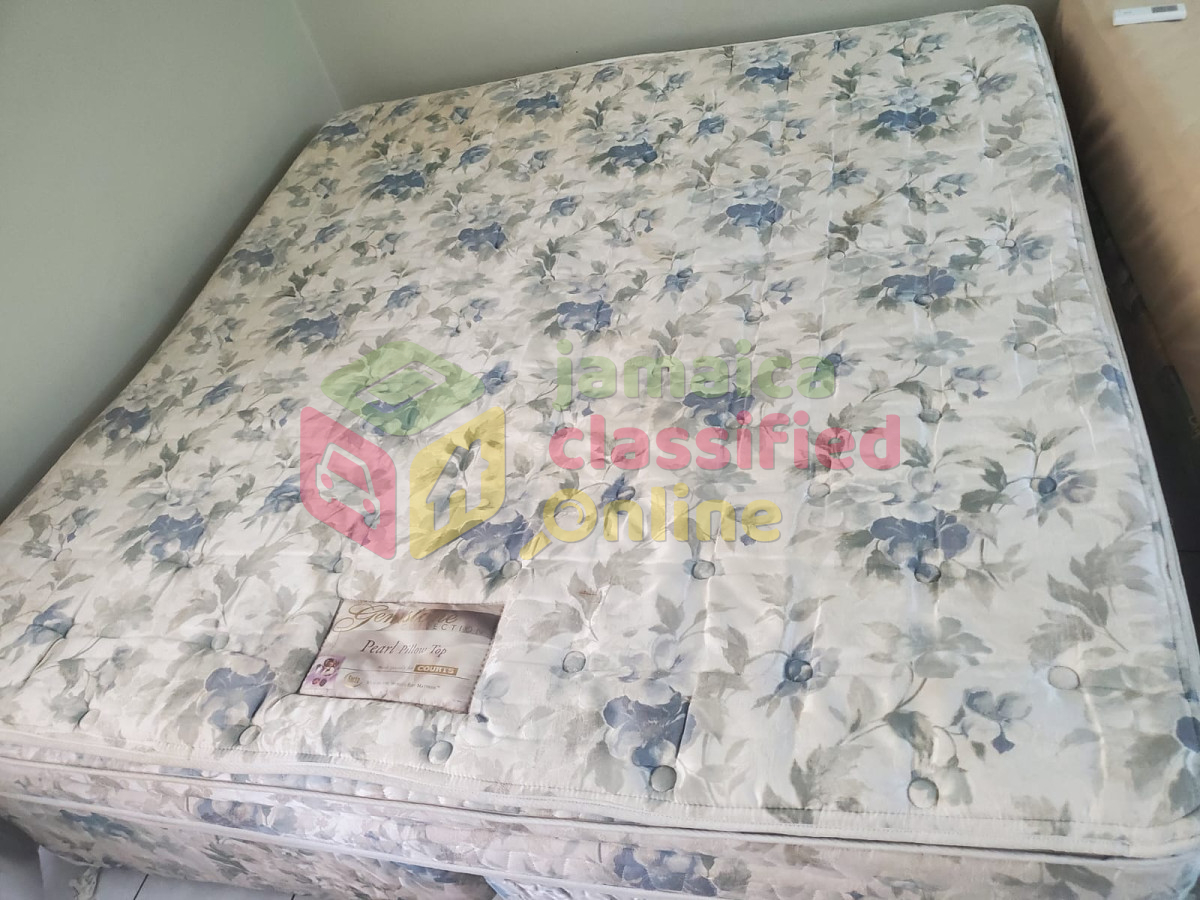 used serta king mattress