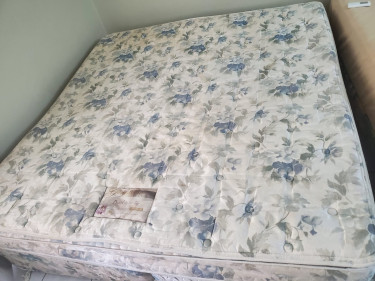 Used Serta Bed Pillow Top King Size Mattress ONLY