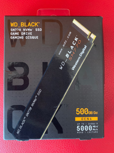 Brand New Sealed 500GB Western Digital BLACK SSD G