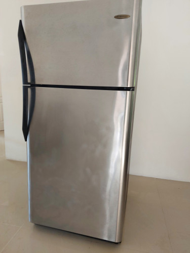 18 CU FT Frigidaire Stainless Steel Refrigerator
