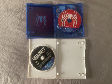   Spiderman Ps4 And Call Of Duty Black Ops 3 