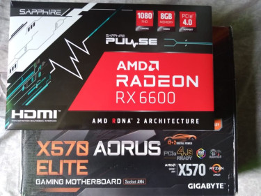 RX 6600 And X570 Motherboard