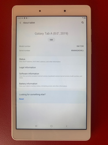 2019 Samsung Galaxy Tab A 8” 32GB Storage And 2GB 