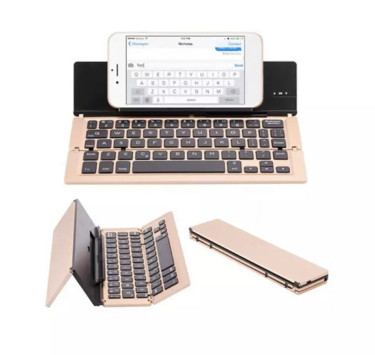 Portable Folding Wireless Bluetooth Keyboard 