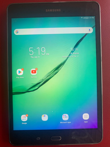 8” Samsung Galaxy Tab A With 16gb Storage WiFi Onl