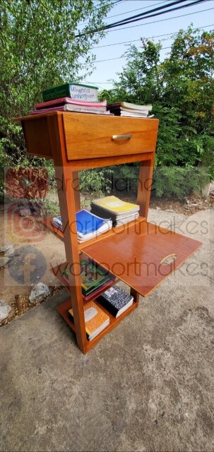 Book Shelf, Organizer (drawer N Pull Out Table)