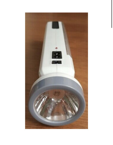 Solar Rechargeable LED Emergency Flashlight