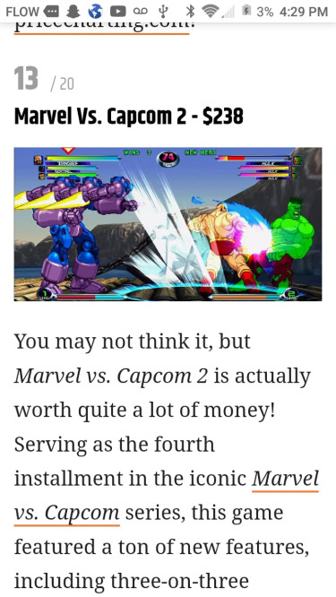 Rare Ps2 Game Marvel Vs Capcom 2 Will Do Trade