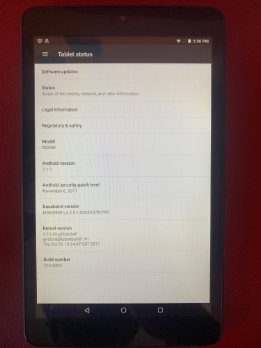 Alcatel 8” A30 Tablet With 16GB Storage And 2GB Ra