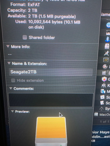 2TB Seagate 3.5” Desktop S.A.T.A. Hard Drive  Form