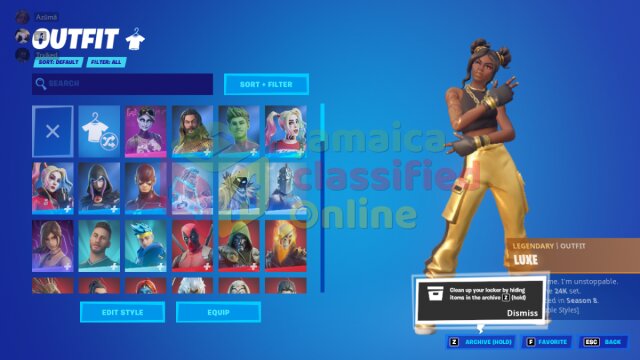 S3 Stacked Fortnite Account (READ DESC)