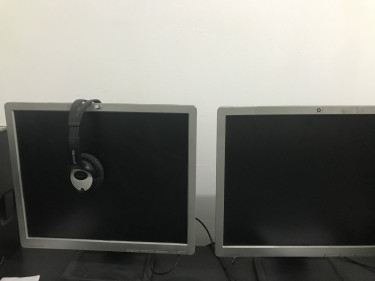 2 HP Monitors (Fairly Used)