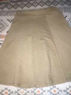 Brown Skirt (Also Available In Blue)