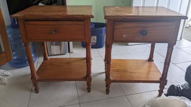 Pinewood Dresser With Night Stands (CALL ONLY)