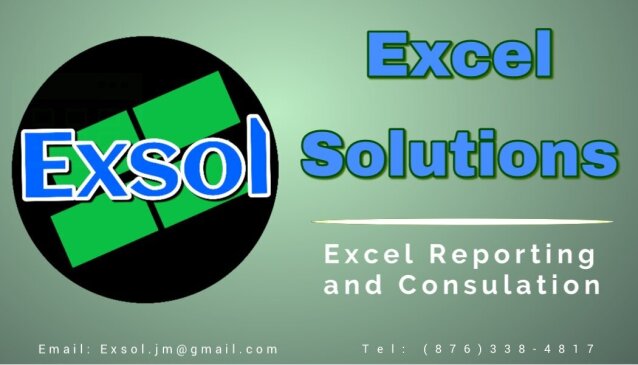 Excel Training And Reporting