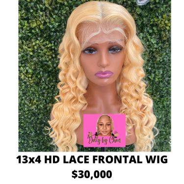 22 Inch Blonde Lace Frontal Wig