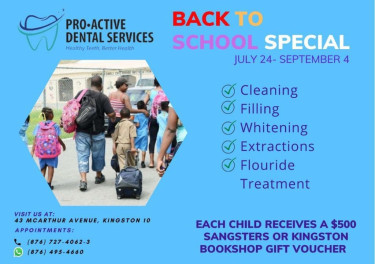 Back To School Kids Dental Care Special 
