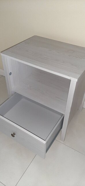 White Bed Side Table/ Night Stand Table