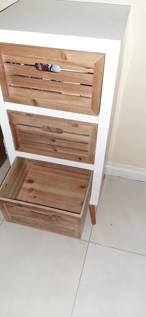 Chest Of Drawers/ Bedside Table With Three Drawers