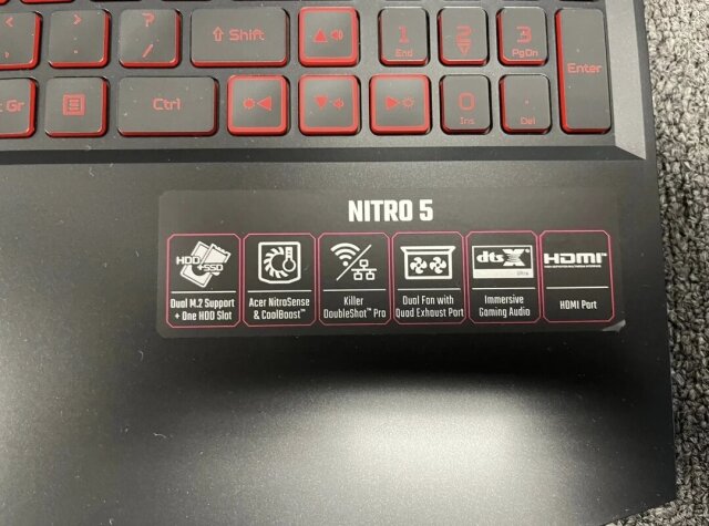 Acer Nitro 5 AN515-57-Gaming Laptop