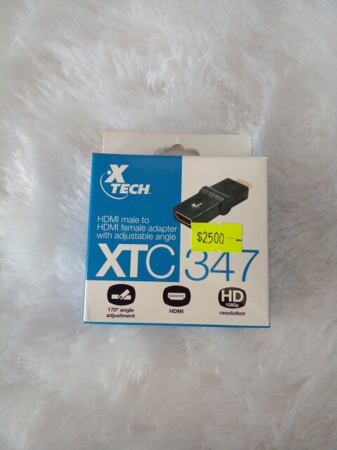 X-Tech HDMI Male To Female Adapter
