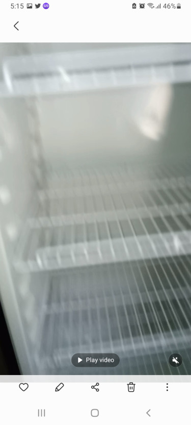 Glass Door Refrigerator 