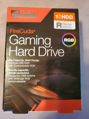 Seagate FireCuda Gaming External Hard Drive (NEW)