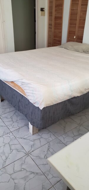 Queen Size Spring Matress With Base
