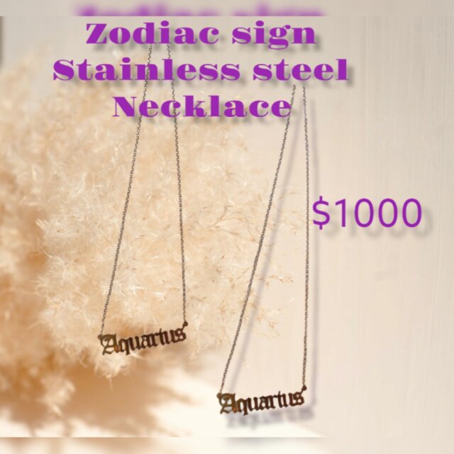 Zodiac Sign Necklaces