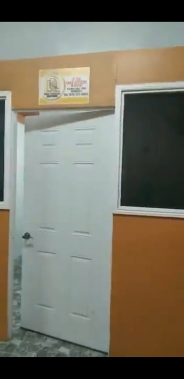 White Panel Metal Door