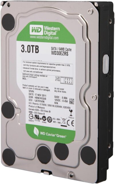 WD Green 3TB   3.5