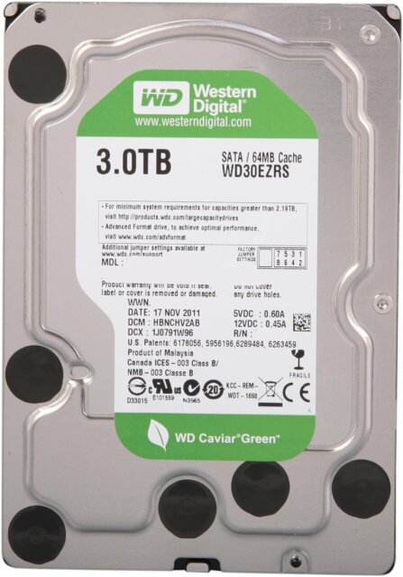 WD Green 3TB   3.5